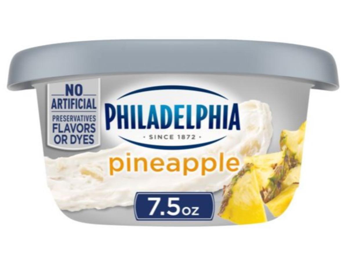 Philadelphia Pineapple Cream Cheese Spread Nutrition Facts Eat This Much